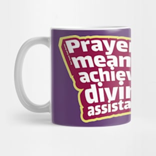 Divine assistance Mug